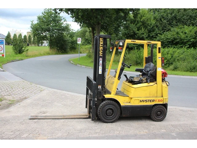 Heftruck hyster h1.50xm lpg 1420kg 3.33m 2000 - afbeelding 1 van  1