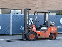 Heftruck hyster h3.00xlx lpg 3000kg 4.8m 1991 - afbeelding 1 van  1