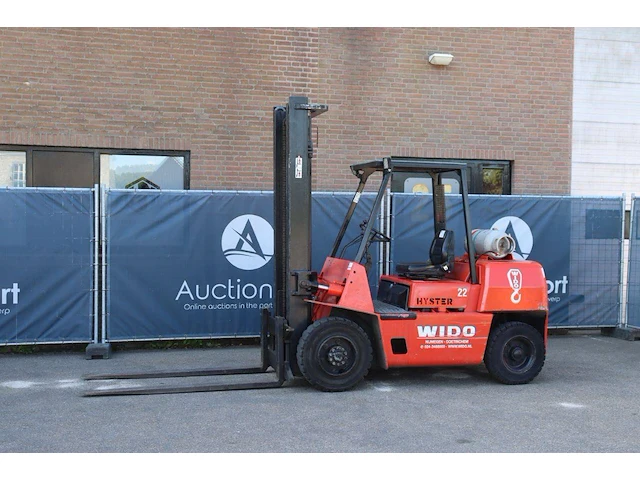 Heftruck hyster h4.00xl5 lpg 3890kg 3.7m 1986 - afbeelding 1 van  1