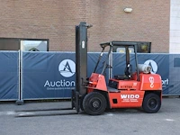 Heftruck hyster h4.00xl5 lpg 3890kg 3.7m 1986 - afbeelding 1 van  1