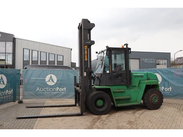 Heftruck hyster h8.00xl diesel 7240kg 5.4m 1999 - afbeelding 1 van  1