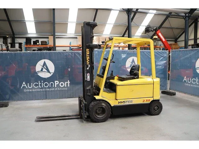 Heftruck hyster j2.50xm elektrisch 1740kg 6m 1996 - afbeelding 1 van  1