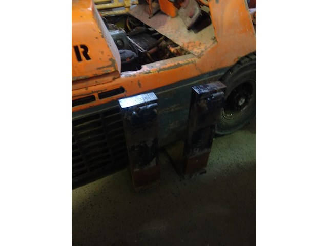 Heftruck hyster met vorken - hefvermogen 1,5 ton - lpg (na te zien) - afbeelding 4 van  5