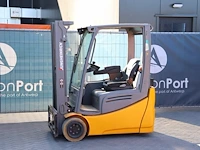 Heftruck jungheinrich efg 216k elektrisch 1600kg 3.0m 2017 - afbeelding 1 van  1