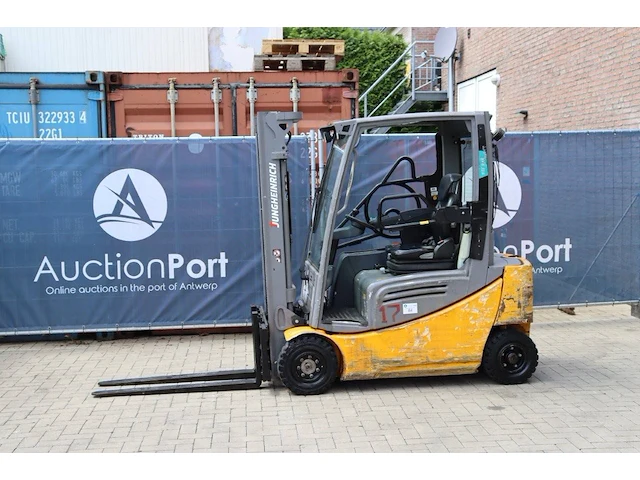 Heftruck jungheinrich efg 316 elektrisch 1600kg 0.5m 2018 - afbeelding 1 van  1