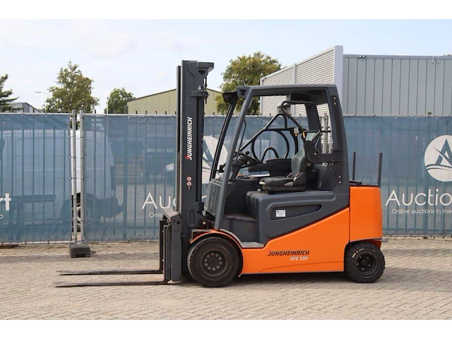 Heftruck jungheinrich efg s30 elektrisch 3000kg 5.5m 2014 - afbeelding 1 van  1