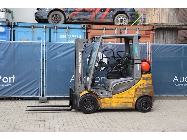 Heftruck jungheinrich tfg 320s lpg 2000kg 5.5m 2018 - afbeelding 1 van  1