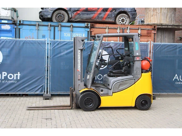 Heftruck jungheinrich tfg 320s lpg 2000kg 5.5m 2018 - afbeelding 1 van  1