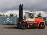 Heftruck kalmar dc10-600 diesel 10000kg 5m 1988 - afbeelding 1 van  1