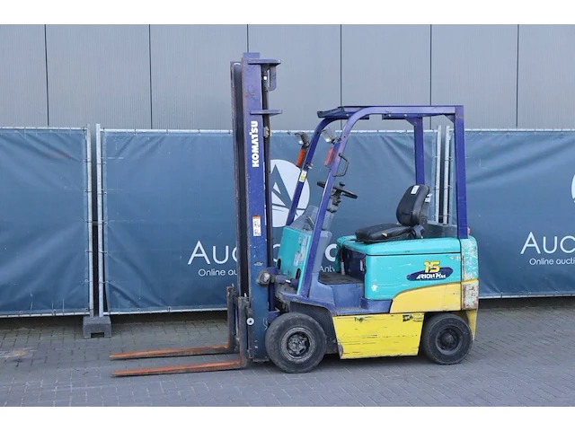 Heftruck komatsu fb15ex-10 elektrisch 1500kg 4.0m 2002 - afbeelding 1 van  1