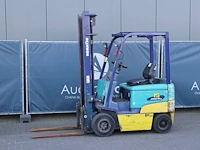Heftruck komatsu fb15ex-10 elektrisch 1500kg 4.0m 2002 - afbeelding 1 van  1