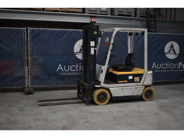Heftruck komatsu fb16-1e elektrisch 1600kg - afbeelding 1 van  1