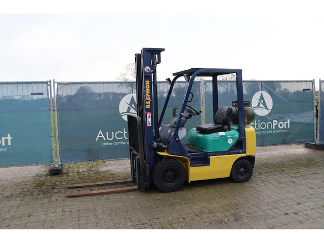 Heftruck komatsu fg15ht-17 lpg 1500kg 4.7m 2003 - afbeelding 1 van  1
