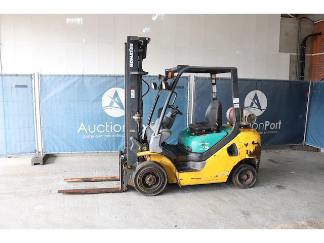 Heftruck komatsu fg25ht-16r lpg 2500kg - afbeelding 1 van  1