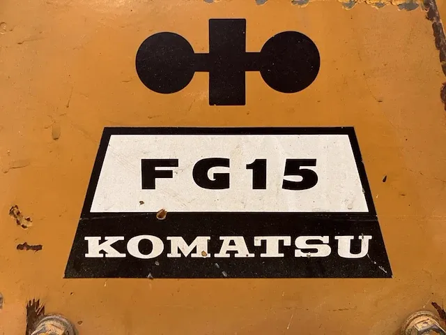 Heftruck komatsu - afbeelding 2 van  12