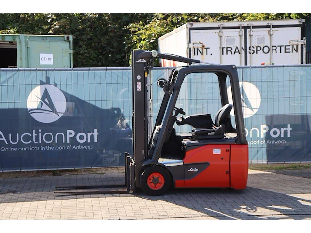 Heftruck linde e15-02 elektrisch 1500kg 4.3m 2018 - afbeelding 1 van  1