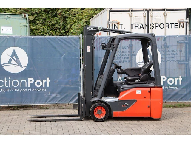 Heftruck linde e15-02 elektrisch 1500kg 4.6m 2020 - afbeelding 1 van  1