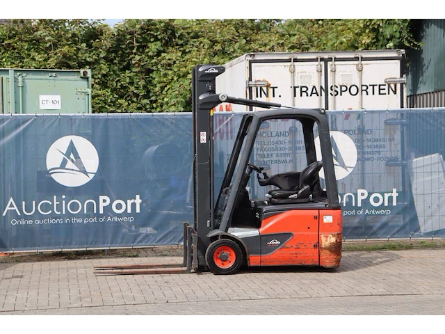 Heftruck linde e15-02 elektrisch 1500kg 7m 2018 - afbeelding 1 van  1