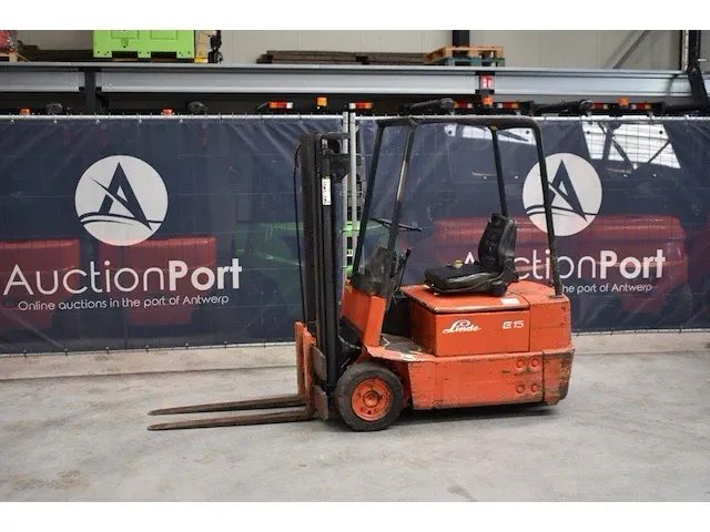 Heftruck linde e15 elektrisch 1500kg - afbeelding 1 van  1
