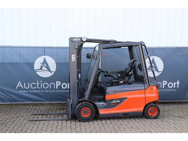 Heftruck linde e25l-01 elektrisch 2500kg 5.0m 2012 - afbeelding 1 van  1