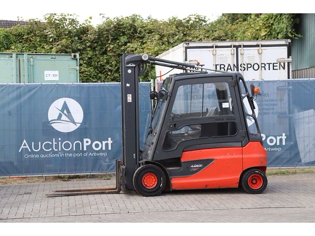 Heftruck linde e30l-01 elektrisch 3000kg 4.2m 2012 - afbeelding 1 van  1