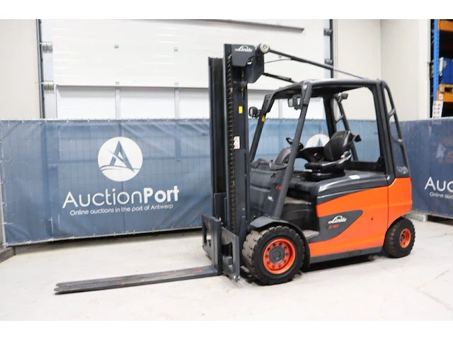 Heftruck linde e40h-01/600 elektrisch 4000kg 5.22m 2011 - afbeelding 1 van  1