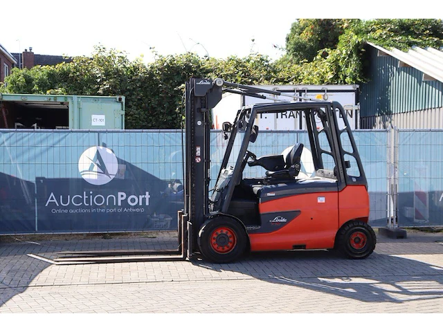 Heftruck linde e50hl-01 elektrisch 5000kg 7.0m 2012 - afbeelding 1 van  1