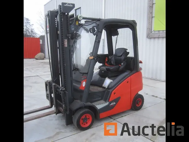 Heftruck linde h14t-01 (2015 - 6424 u.) - afbeelding 1 van  15