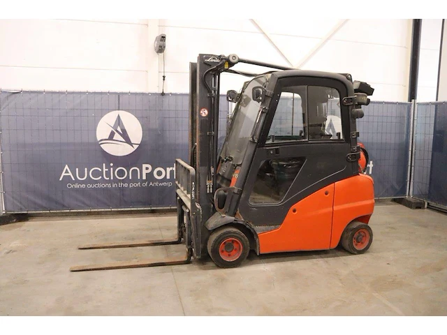 Heftruck linde h18t-01 lpg 1800kg 4.5m 2014 - afbeelding 1 van  1