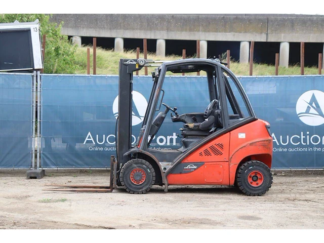 Heftruck linde h20d-02/600 diesel 2000kg 7.0m 2013 - afbeelding 1 van  1
