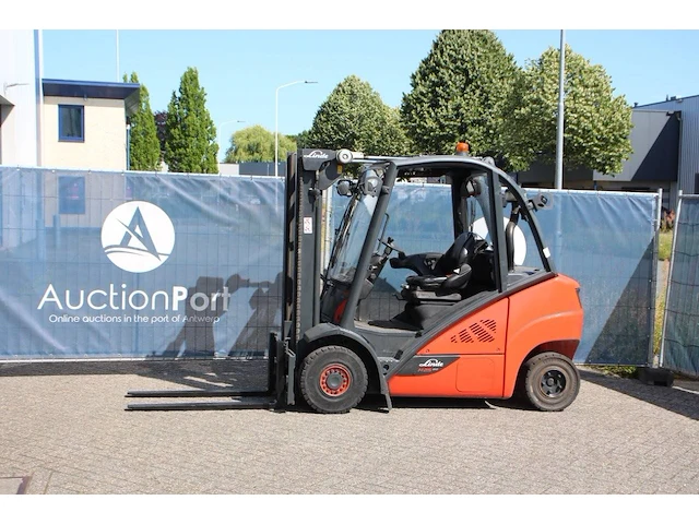 Heftruck linde h25d-02 diesel 2500kg 3.0m 2014 - afbeelding 1 van  1