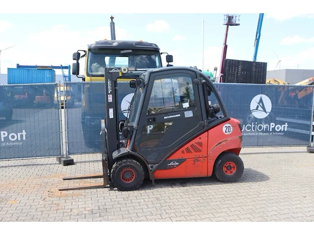 Heftruck linde h25d-02 diesel 2500kg 6.0m - afbeelding 1 van  1