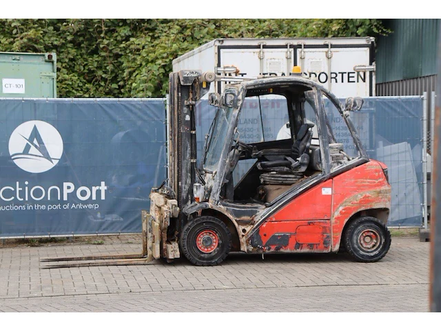 Heftruck linde h25d diesel 2500kg 3.2m 2007 - afbeelding 1 van  1