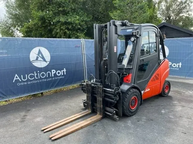 Heftruck linde h35d-02 diesel 3500kg - afbeelding 1 van  1