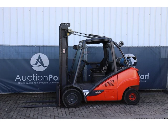 Heftruck linde h35t lpg 3500kg 4.9m 2008 - afbeelding 1 van  1