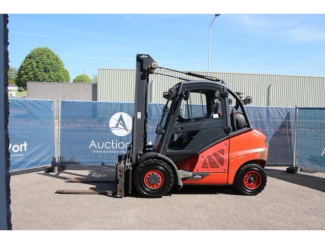 Heftruck linde h45t-02 lpg 4500kg 6.5m 2017 - afbeelding 1 van  1
