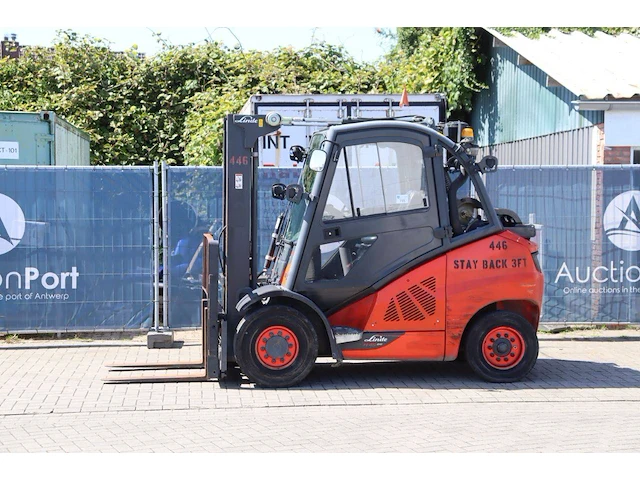 Heftruck linde h45t lpg 4080kg 3.13m 2017 - afbeelding 1 van  1