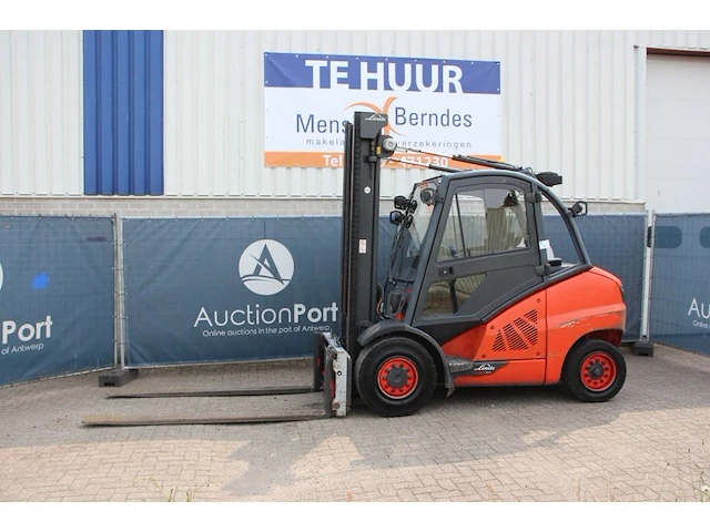 Heftruck linde h50d-02 diesel 5000kg 4.0m 2016 - afbeelding 1 van  1
