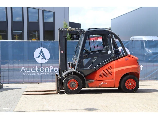 Heftruck linde h50d diesel 5000kg 5.0m 2007 - afbeelding 1 van  1