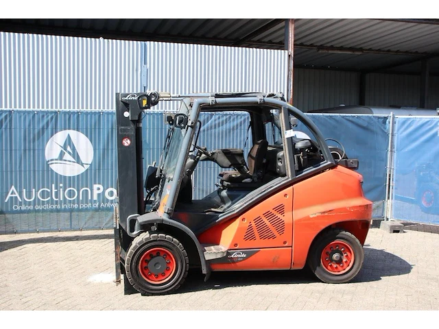 Heftruck linde h50t-02/600 diesel 5000kg 2014 - afbeelding 1 van  1