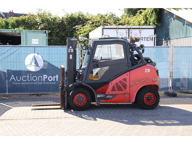 Heftruck linde h50t lpg 4500kg 4.04m 2017 - afbeelding 1 van  1