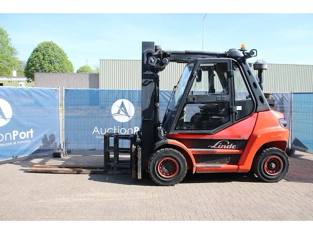 Heftruck linde h70d-02 diesel 7000kg 2014 - afbeelding 1 van  1