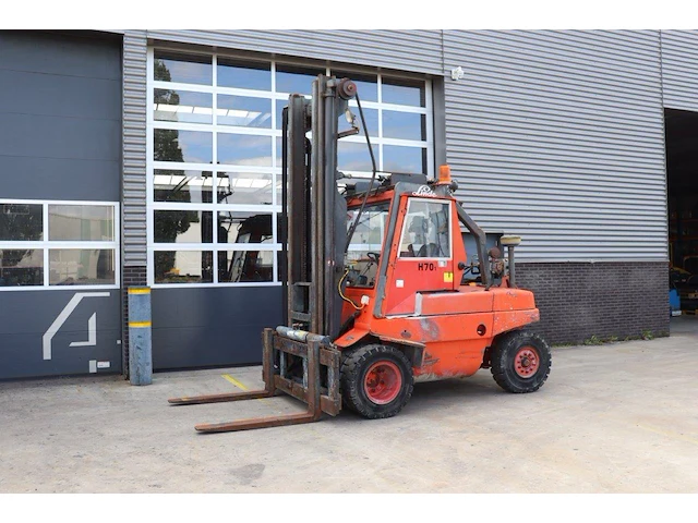 Heftruck linde h70dw diesel 7000kg - afbeelding 1 van  1
