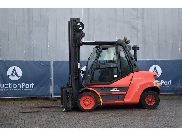 Heftruck linde h80d-01/900 diesel 8000kg - afbeelding 1 van  1