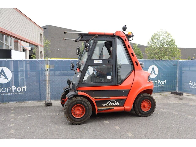 Heftruck linde h80d-02 diesel 8000kg 4.2m 2001 - afbeelding 1 van  1