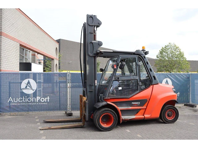 Heftruck linde h80d-03/900 diesel 8000kg 2018 - afbeelding 1 van  1