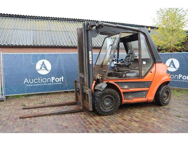 Heftruck linde h80d diesel 8000kg 1994 - afbeelding 1 van  1