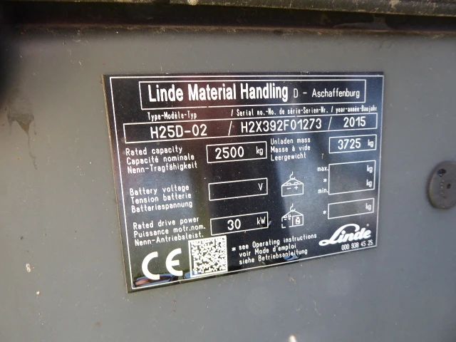 Heftruck linde - afbeelding 8 van  12