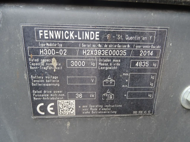 Heftruck linde - afbeelding 4 van  19