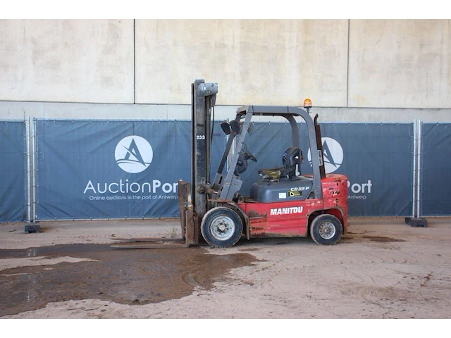 Heftruck manitou cd 25 p diesel 2500kg 2009 - afbeelding 1 van  1
